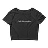 I Only Date Vegan Boys Crop Tee - giftsforthehols